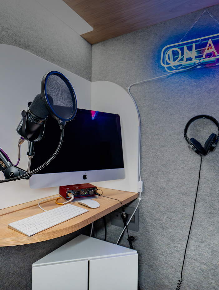 Voiceover recording & audiobooks